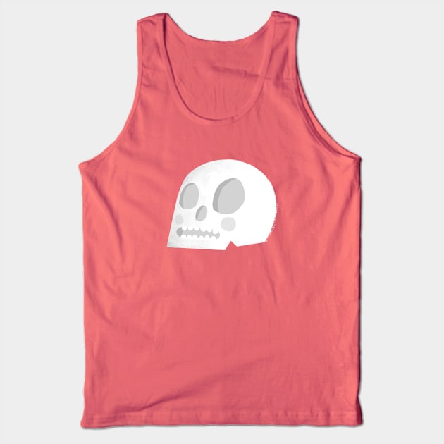 skull Tank Top by jsein28